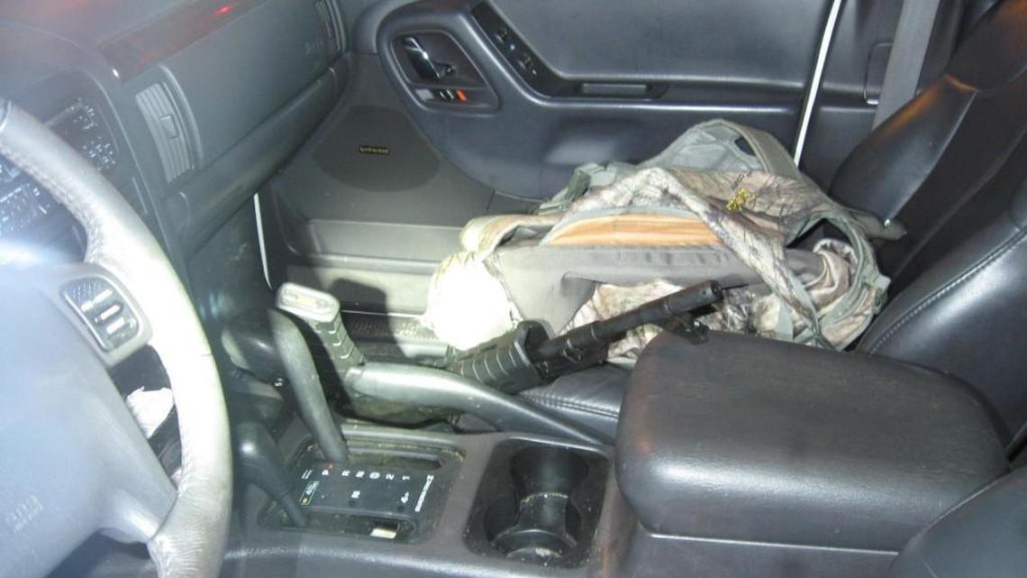 The driver of this SUV stopped traffic on Pacific Avenue South in Parkland on Saturday night to warn society of the impending arrival of “lizard people,” according to the Pierce County Sheriff’s Department. He was prepared, arming himself with an AK-47 with more than 150 rounds of ammunition, as well as a pistol.