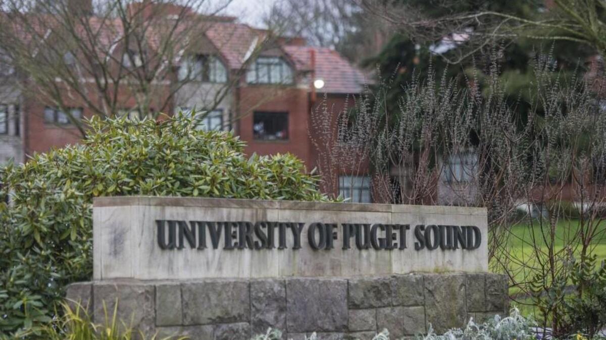 The campus of University of Puget Sound is seen in February. A 23-year-old Tacoma man who shot at campus security guards in November 2015 was sentenced last week to more than seven years in prison.