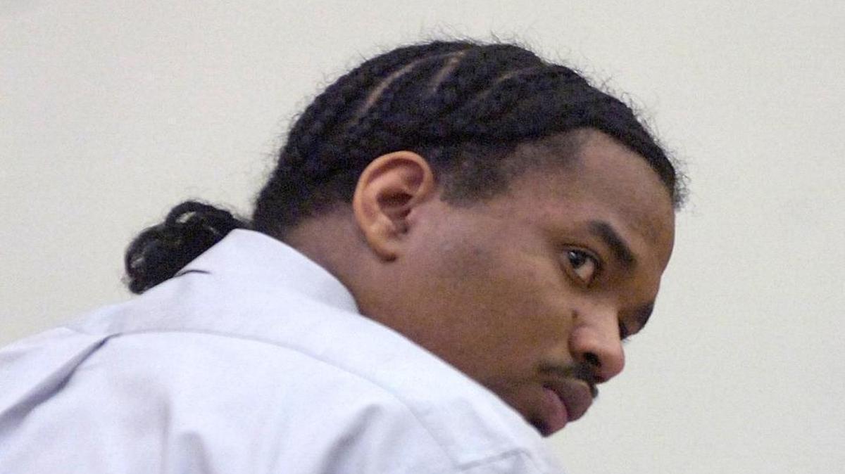 Anthony Dias listens to opening statements in his first-degree rape trial at the Pierce County Superior Court at the County-City Building in Tacoma on Feb. 6, 2008. Dias, 37, died last month, according to the state Department of Corrections.