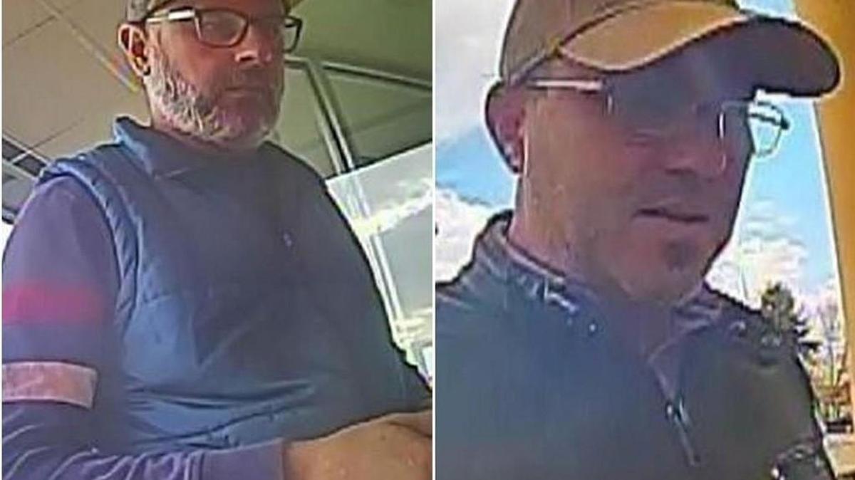 These two men are suspected of installing credit-card skimmers at a Bonney Lake store in late March.