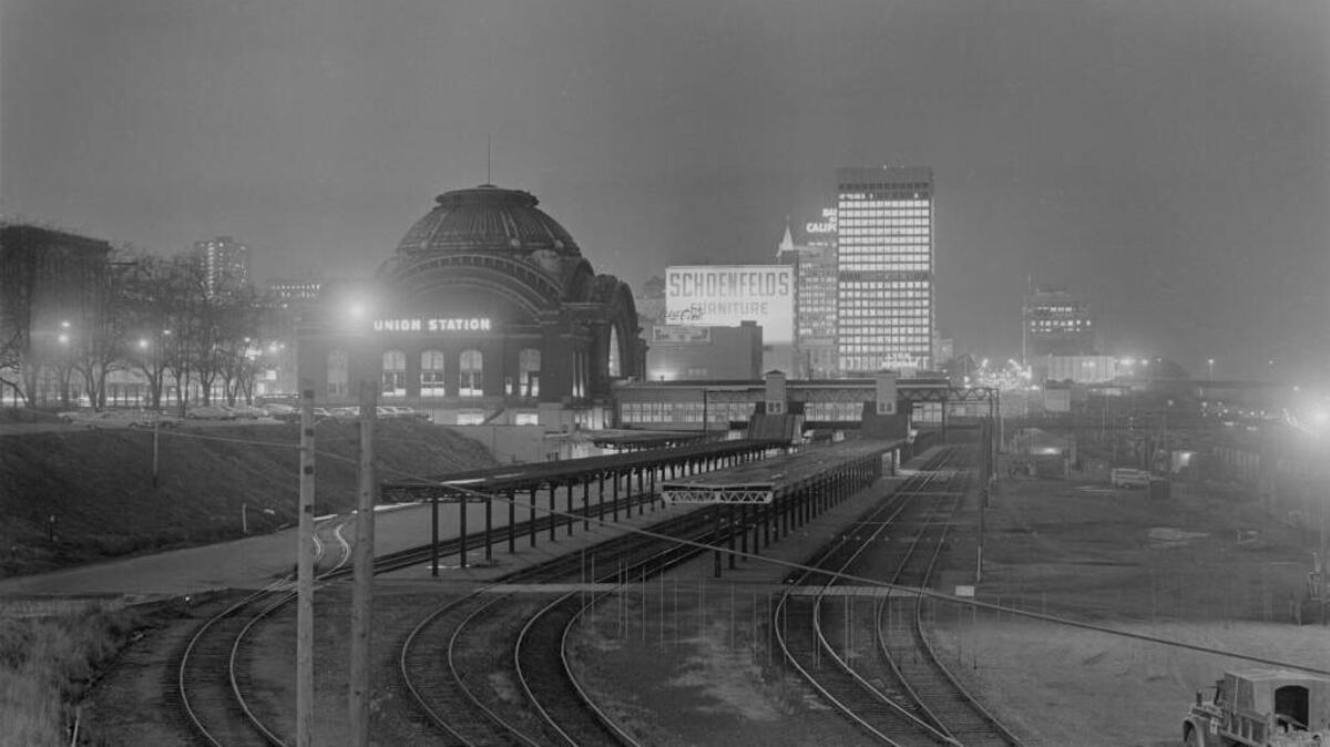 Tacoma Union Station was the headquarters of the Northern Pacific’s Tacoma Division where James Fredrickson worked as night chief dispatcher in 1967, when this photo was taken.