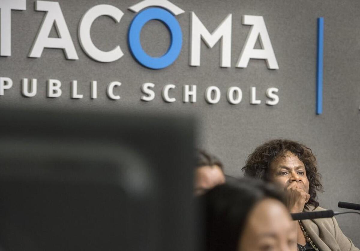 Tacoma Public Schools, led by Superintendent Carla Santorno (seen here), has received some criticism recently for shifting teachers among schools. School officials say the moves are necessary to balance class sizes across the district.