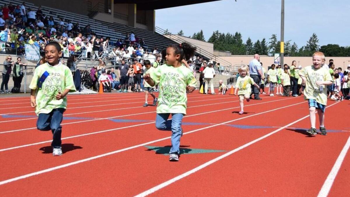 Previous competitors in Clover Parks School District’s Track Stars Invitational