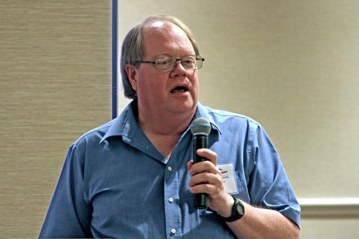 This undated photo provided by the Rail Passengers Association shows Jim Hamre. Hamre and fellow train enthusiast Zack Willhoite were among the victims of Monday’s deadly derailment outside Seattle.