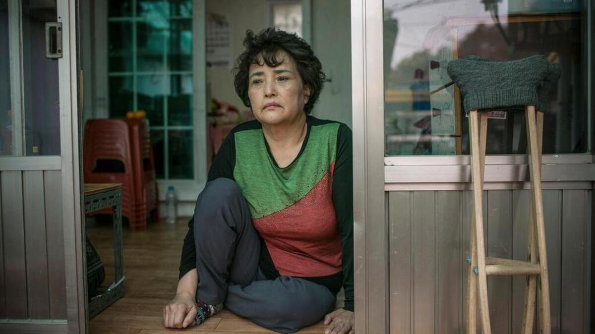 Kwon Pil-ju, the biological mother of Adam Crapser, who is also known as Shin Song Hyuk, in Yeongju, South Korea on Nov. 10. Kwon was preparing to be reunited with Crapser, who was deported Thursday from the U.S. because he lacks American citizenship, even though he had lived there since he was 3 years old.