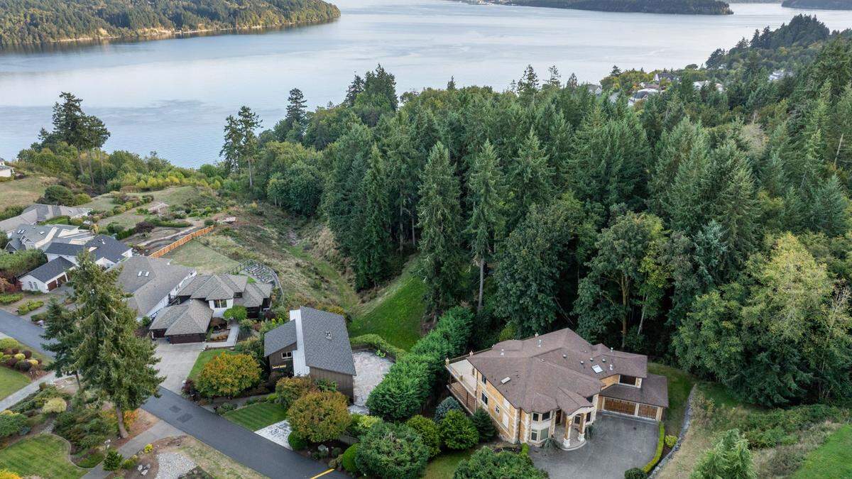 The home’s “two massive view patios,” plus other features, “create a lifestyle of comfort, elegance, and year-round entertaining,” the listing said.