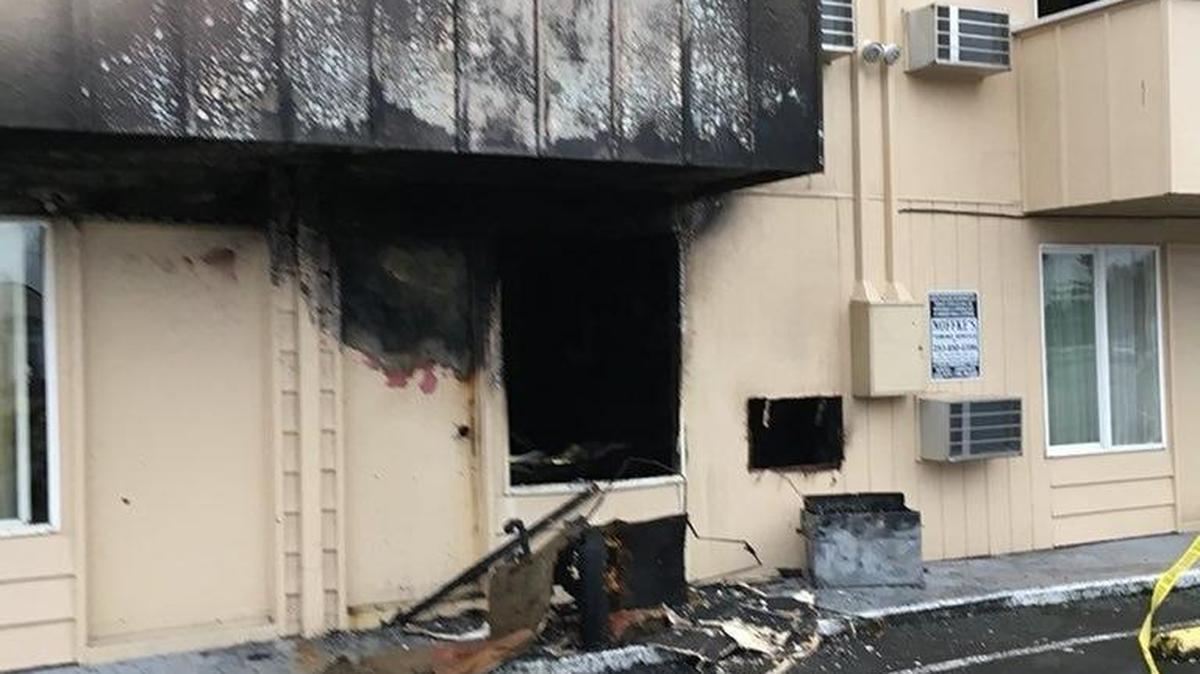 A fire forced the evacuation of an Auburn motel on Friday morning, according to the Valley Regional Fire Authority.