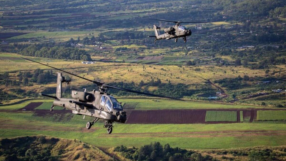 Apache helicopters from Joint Base Lewis-McChord’s 16th Combat Aviation Brigade are beginning the year with a temporary assignment at Hawaii’s Schofield Barracks.