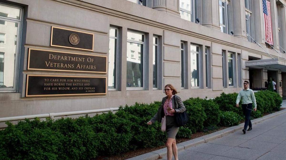 The Department of Veterans Affairs headquarters in Washington is shown in this 2018 file photo.