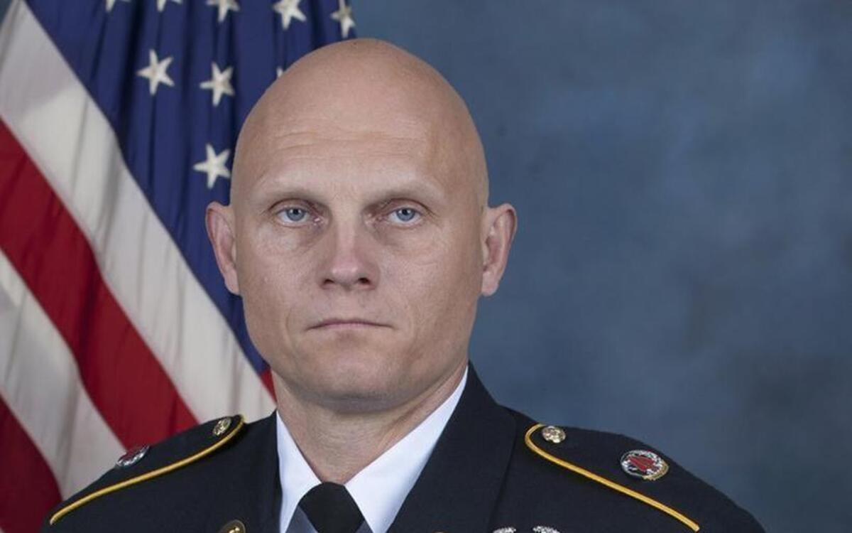 This photo provided by the U.S. Army shows Master Sgt. Joshua Wheeler. A spokesman for the U.S.-led coalition in Iraq has identified Wheeler as the commando killed in a raid against the Islamic State group in northern Iraq. (US Army via AP)