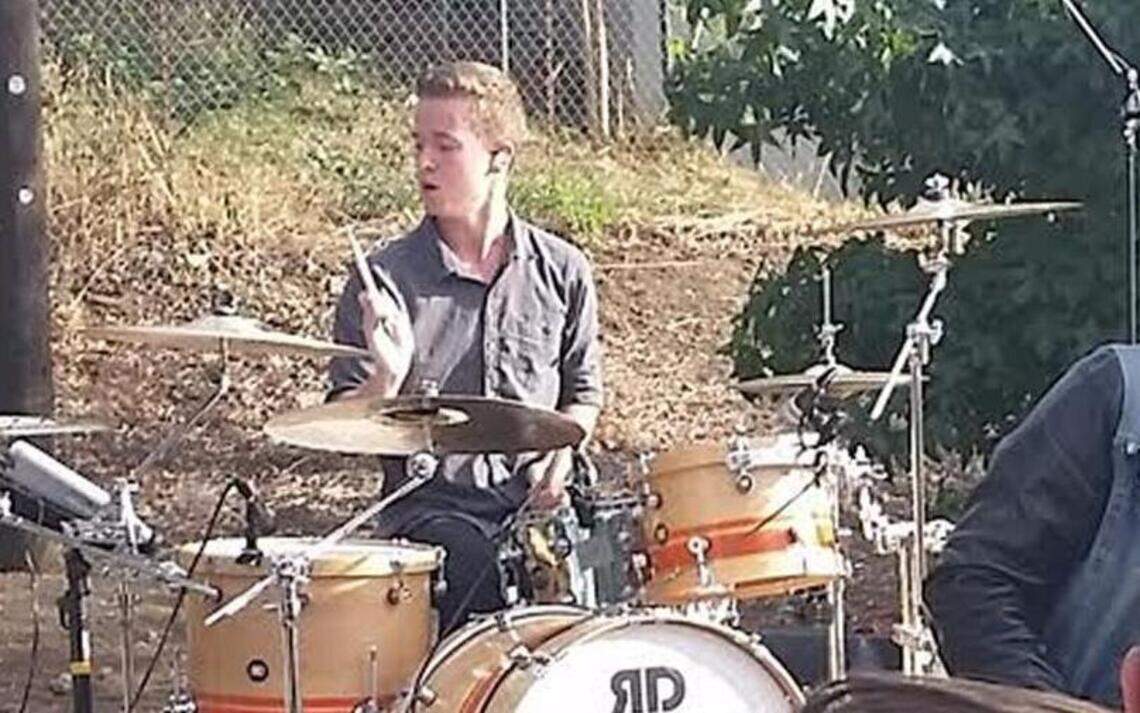 Larry LaRue: Drummer in Puyallup band spiked, rests, plays on