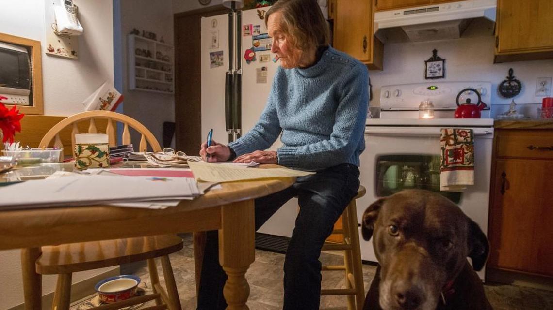 Larry LaRue: Thousands of troops have received her annual letter