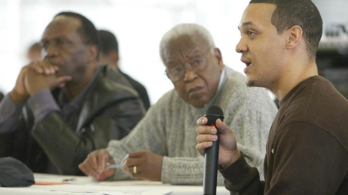 Korbett Mosesly, pictured in 2008, is the main force behind the new Hilltop Action Journal.