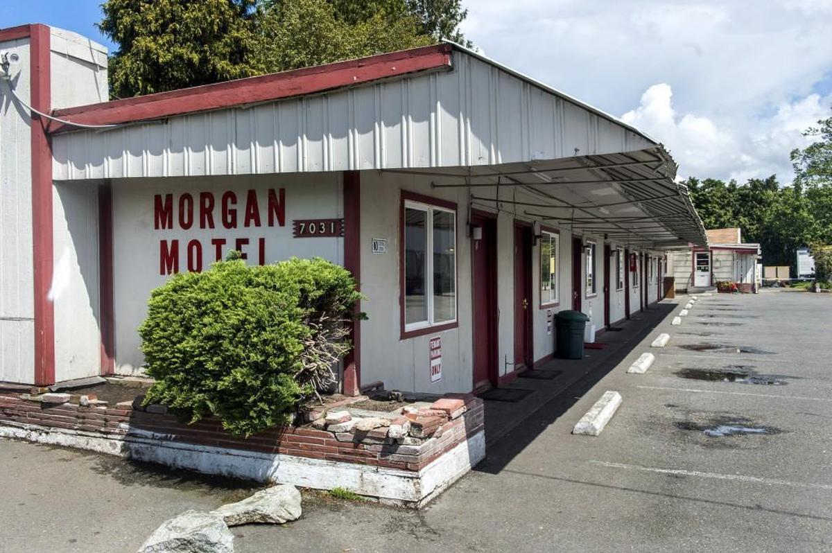 The Morgan Motel at 7301 Pacific Ave., seen here in May 2017.