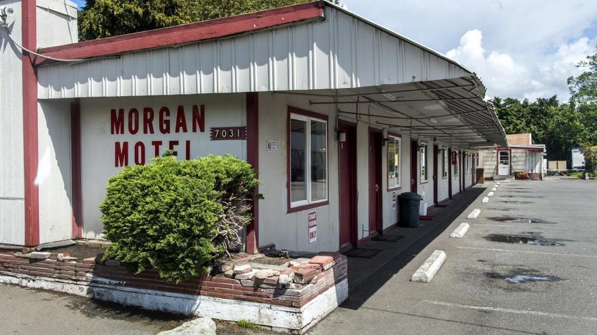 The Morgan Motel at 7301 Pacific Ave., seen here in May 2017.