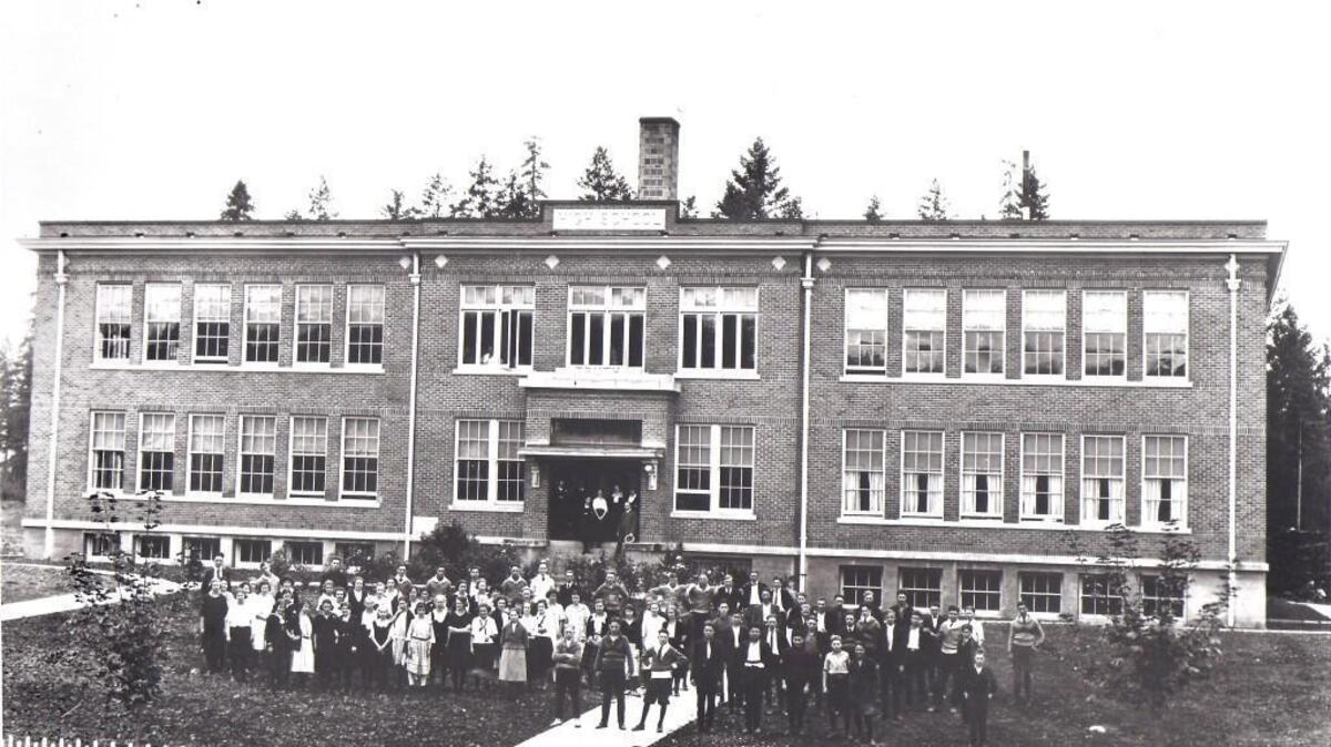 Eatonville High School opens in 1916.