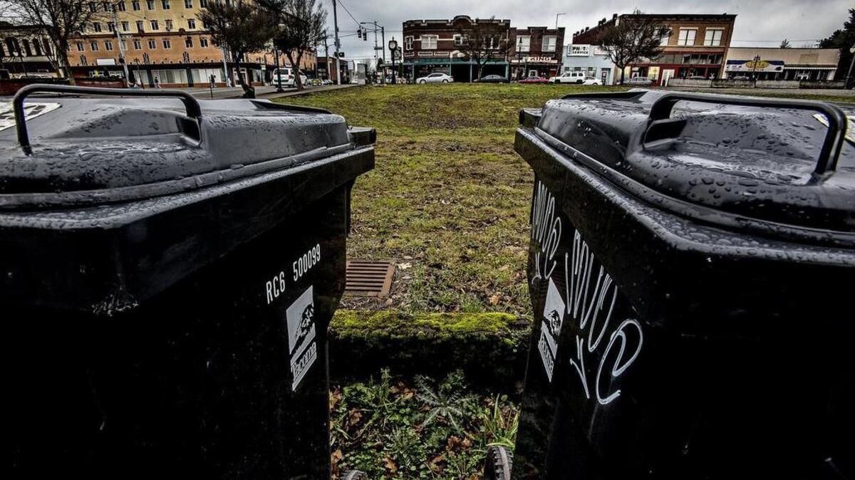 The vacant lot on 11th Street and Martin Luther King Jr. Way on the Hilltop neighborhood in Tacoma on Friday. A developer is interested in buying it for mixed-use.