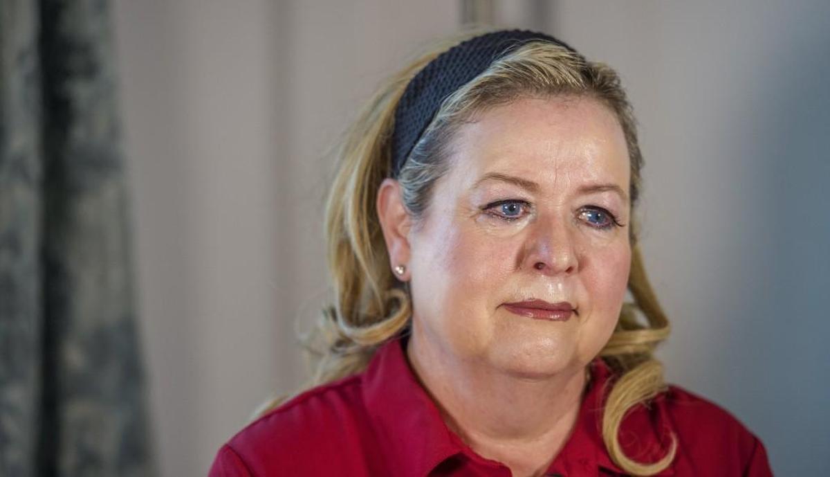 Catherine Perrin, Noah Van Houten's mother in her South Hill home, said she would stay up at night wondering where Noah was sleeping. Noah would sometimes call to tell her "I'm hungry," Perrin said. Noah Van Houten, 34, is in active recovery from opioid addiction.