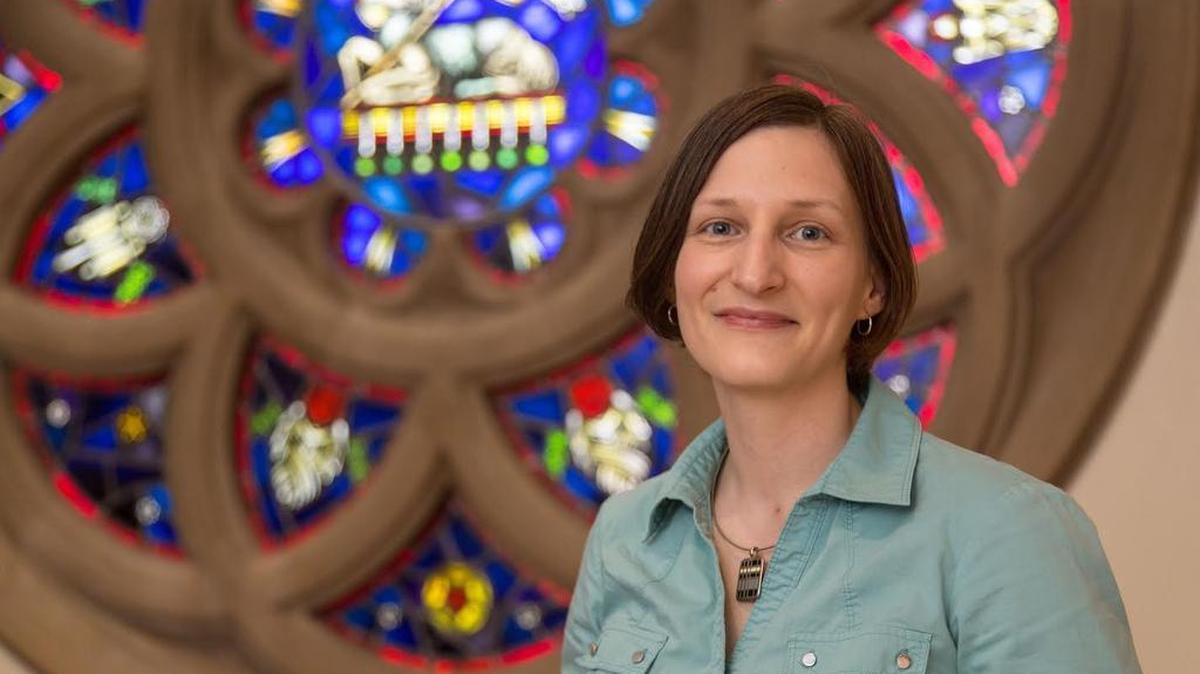 Pastor Jen Rude arrived at PLU in August.
