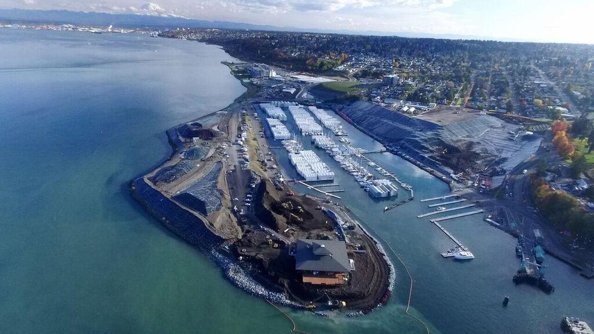 This aerial photograph shows the location of a new park being developed by Metro Parks Tacoma. News Tribune columnist Matt Driscoll thinks the park should be named for “Dune” author Frank Herbert, who grew up in Tacoma.