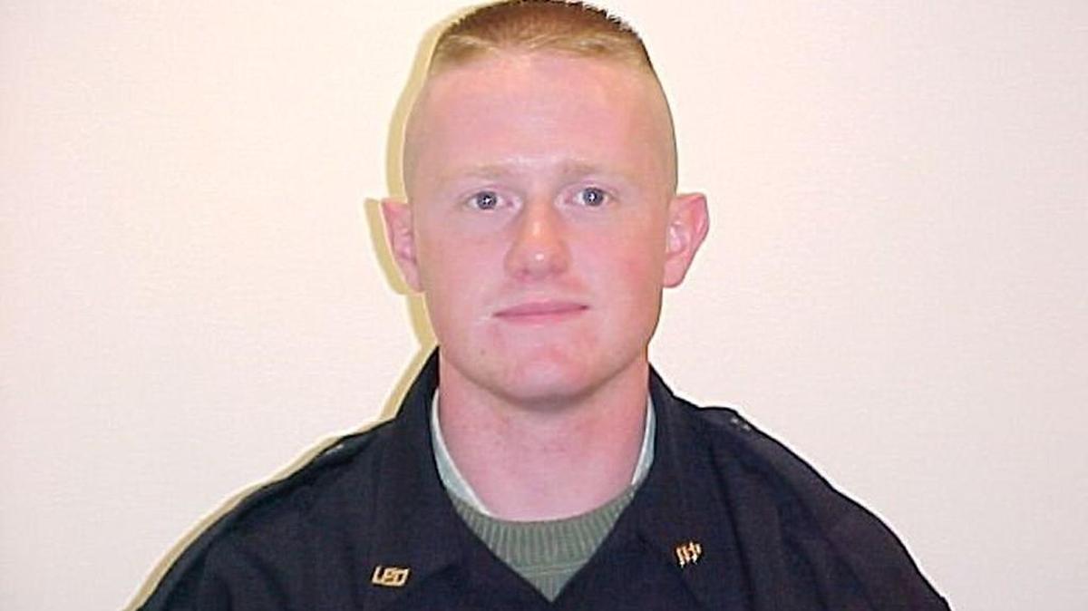 Lakewood police Officer Jeremy Vahle, seen in this 2013 file photo, is suing the city of Lakewood because he has not been promoted to sergeant after 13 years in the Police Department. His lawsuit alleges that the city’s civil service process is not being followed properly, allowing Police Chief Mike Zaro to stop his promotion.