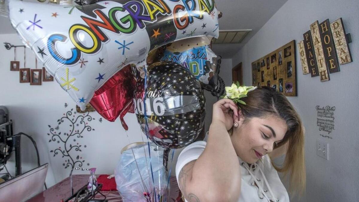 A year of adversity is ending with renewed promise for Kahealani Candido of Tacoma. After sustaining serious injuries in a car accident and being diagnosed with cancer, Candido graduated with her class of 2016 despite starting the year with a sophomore status. Candido’s dream is to become a flight attendant, she said before Friday’s graduation ceremony from Mount Tahoma.