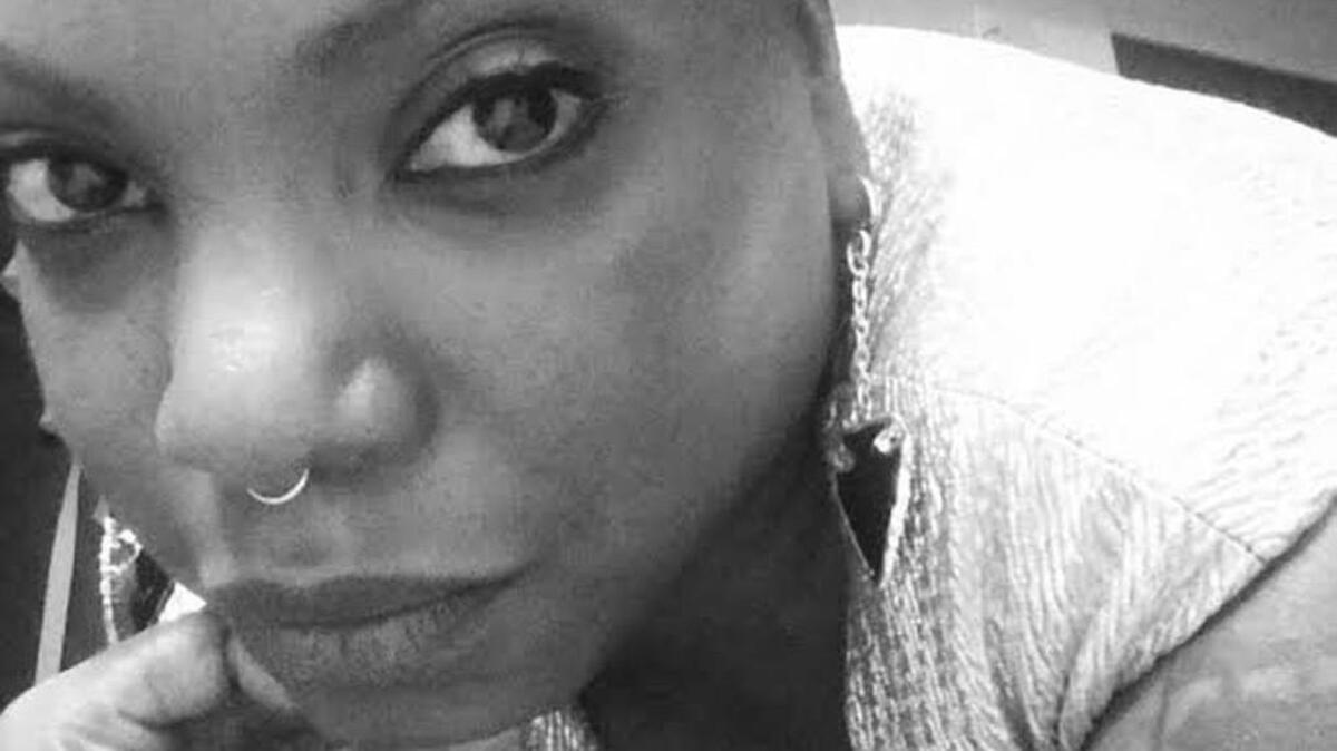 Spoken word artist Charys Bailey, one of the members of the Tacoma Action Collective, who will perform at Tacoma Art Museum this Sunday for the closing of “Art AIDS America.’