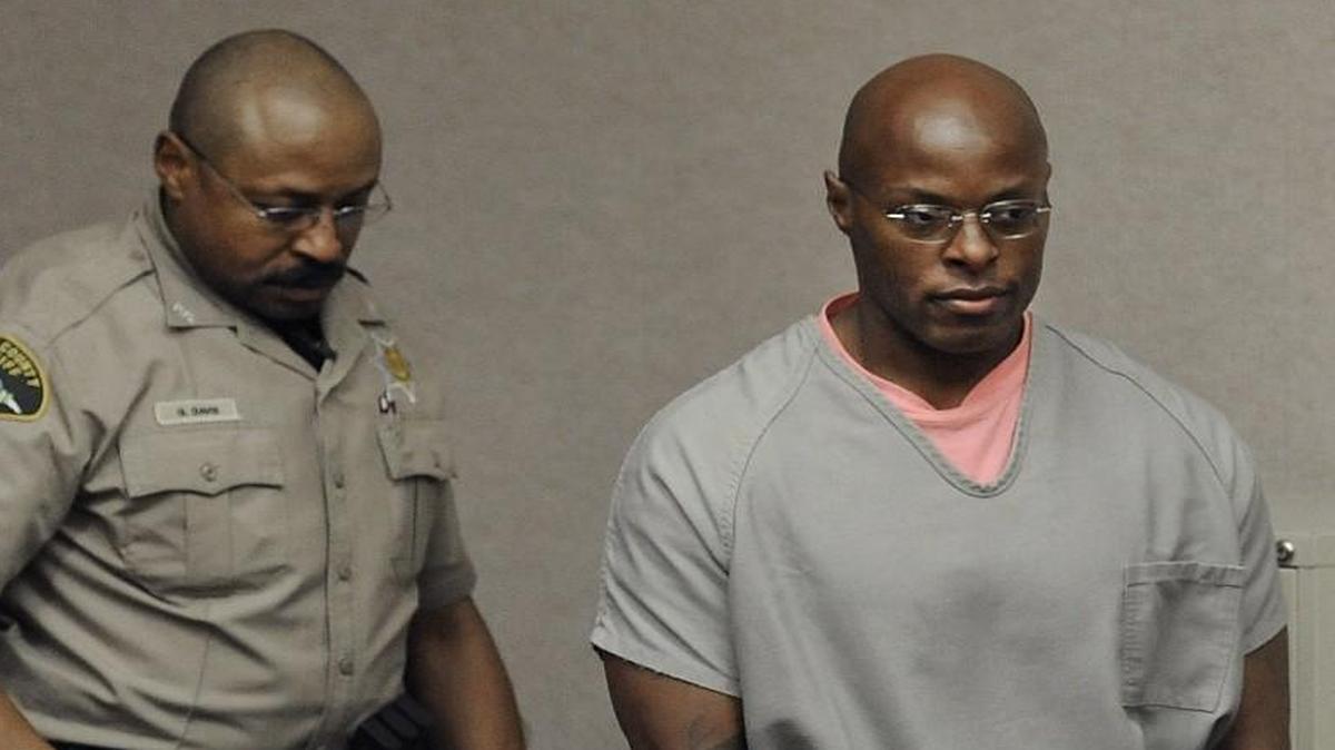 Barry Massey enters Pierce County Superior Court in Tacoma on June 6, 2014, where he was resentenced to 25 years to life in prison, which made him eligible for parole. Massey was 14 when he was sent to prison for killing a Steilacoom business owner.