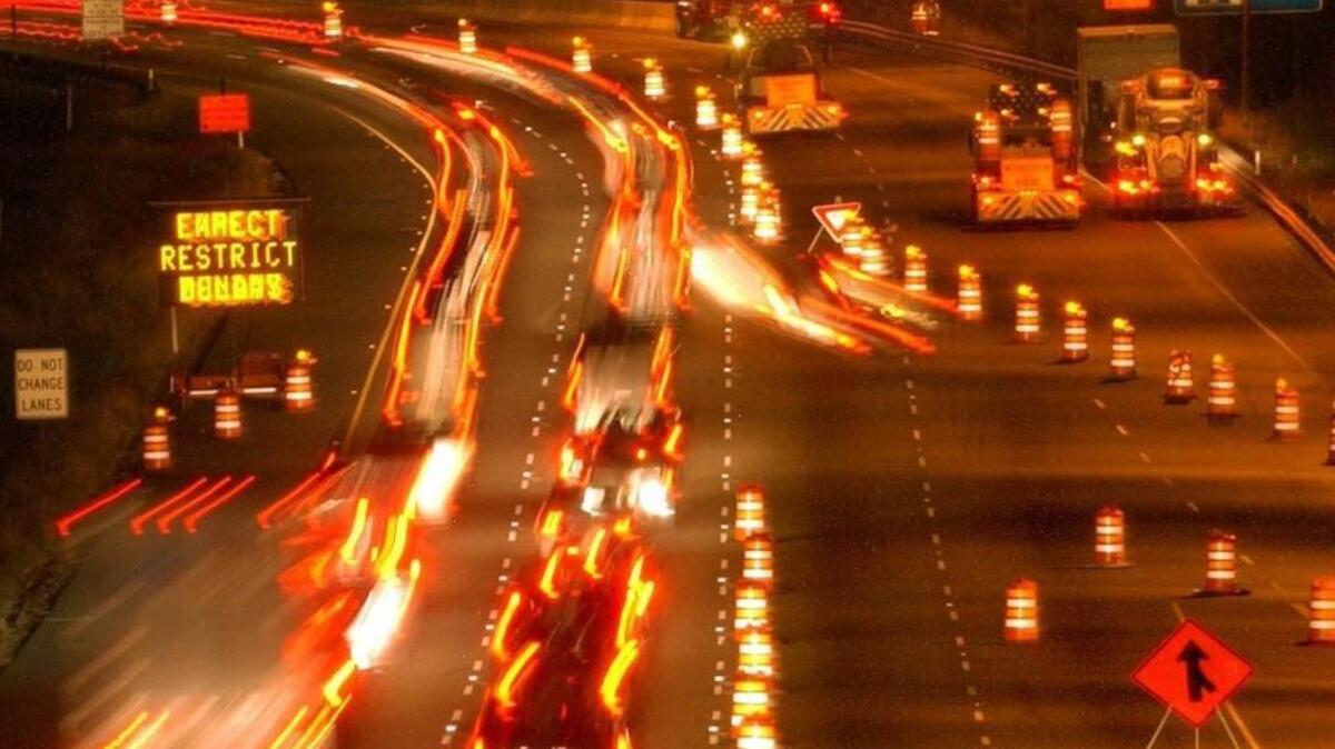 Lane closures are coming to Interstate 5 in Tacoma on Saturday, the state Department of Transportation said.