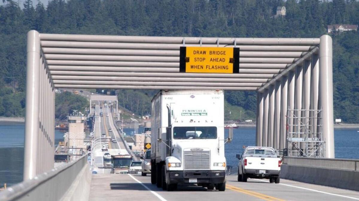 The Hood Canal Bridge will be closed intermittently Wednesday night and Thursday morning as maintenance crews work on the floating structure, the state Department of Transportation announced.