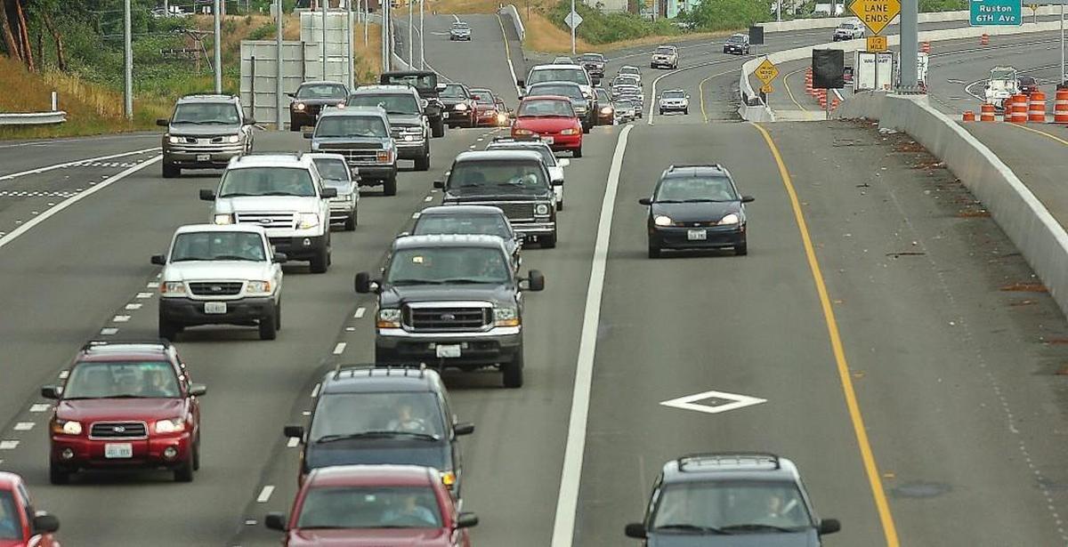 In Northern California, HOV lanes are enforced on weekdays from 6 a.m. to 10 a.m. and 3 p.m. to 7 p.m., according to the Caltrans. 