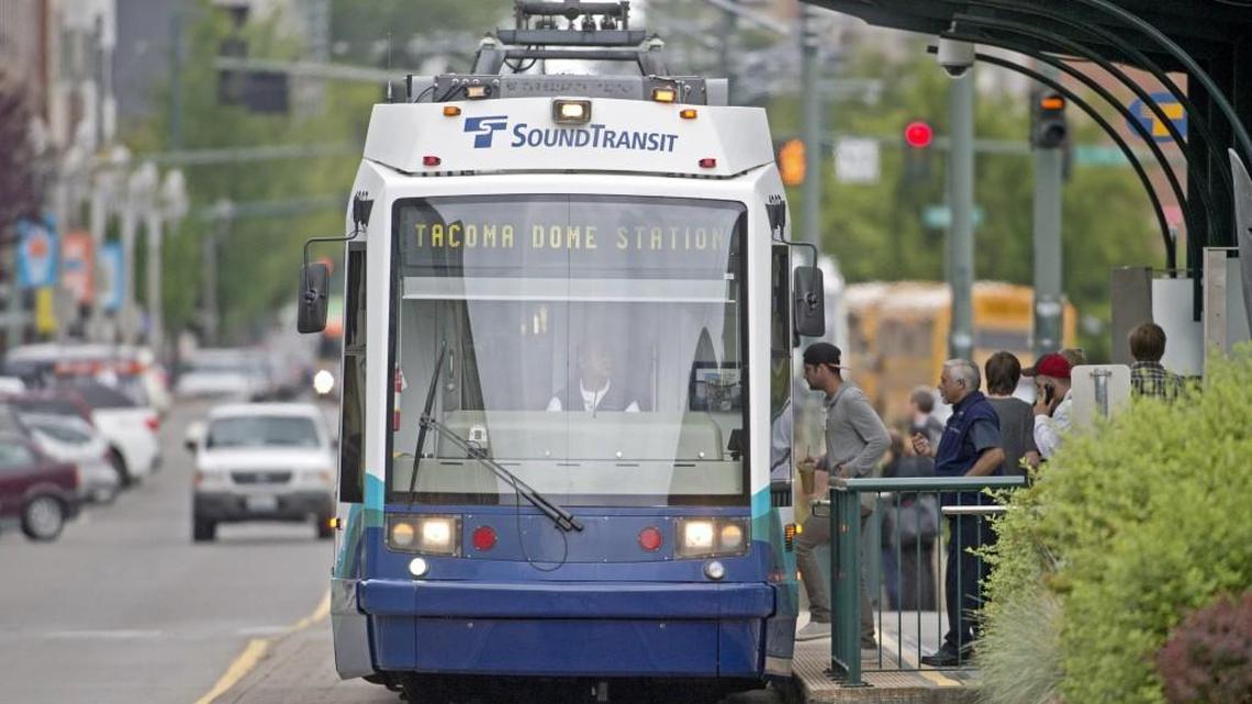 Light rail would connect Tacoma to Sea-Tac Airport and points north by 2033 under a a 25-year spending plan Sound Transit unveiled Thursday.