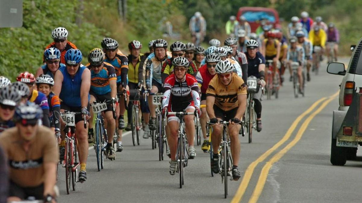As many as 6,000 cyclists will pass through Pierce and Thurston counties on Saturday during the Seattle to Portland Bicycle Classic. Authorities remind motorists to be alert. Many of the cyclists are novice riders. State law requires that cyclists ride no more than two abreast.
