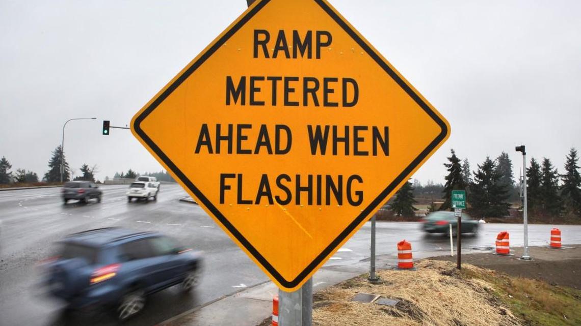 Construction is supposed to wrap up in March on ramp meters on the on-ramps from Steele Street and state Route 7 to westbound state Route 512, and they should be activated in late June.