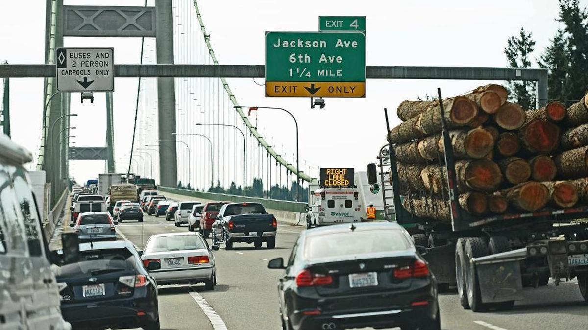 Drivers should expect delays Aug. 26-29 and Sept. 9-12 as workers reduce traffic to two lanes in each direction and divert westbound traffic from the old bridge onto the new one, the department reported.