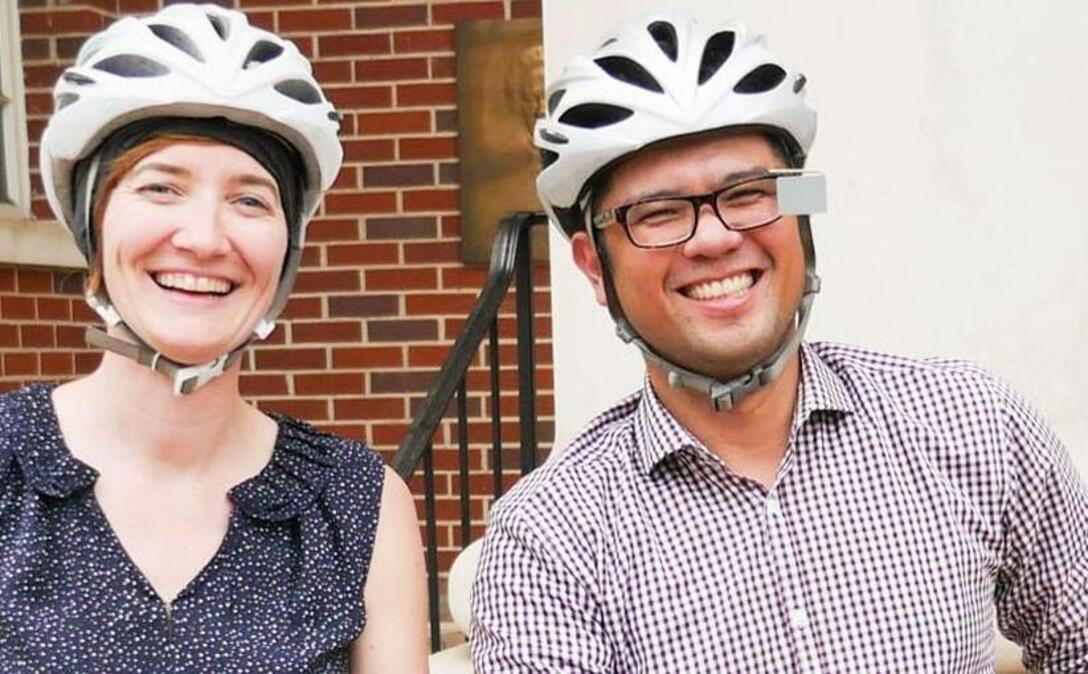 Laura Crawford, left, and Russ Roca are keynote speakers at the upcoming Washington Bike Summit in Tacoma.