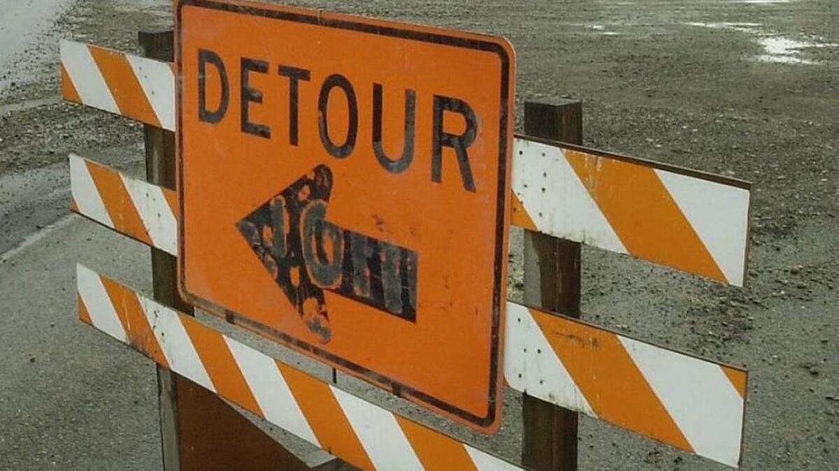 Lanes of Interstate 5 near DuPont will be closed in both directions overnight Oct. 2-6 because of paving projects, the state Department of Transportation announced Friday.