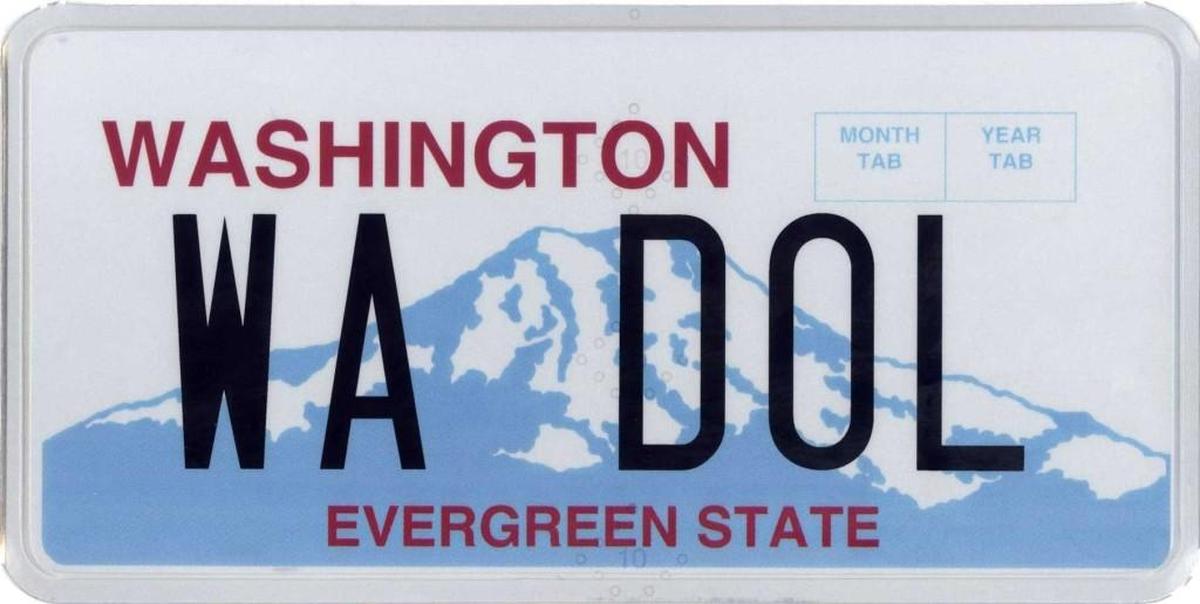 All customized license plates requests are reviewed by the Washington State Department of Licensing. 