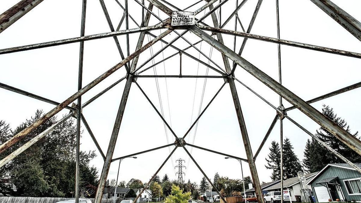 The 15 towers that stretch across the entire median of North 21st Street are scheduled to come out in the next couple of years, per a contract the Tacoma Public Utilities board approved a couple weeks ago. When they do, the city hopes to redesign the street. That could mean bike lanes and pedestrian improvements.