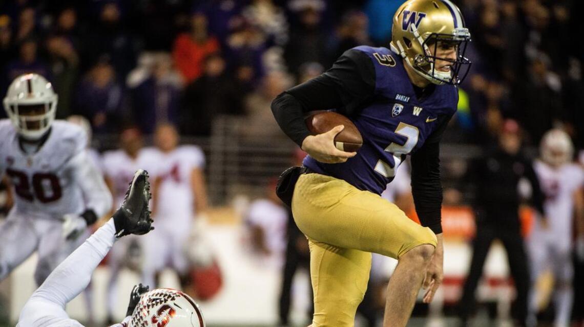 Browning, Gaskin say hello to an old coach as they say goodbye to Husky Stadium