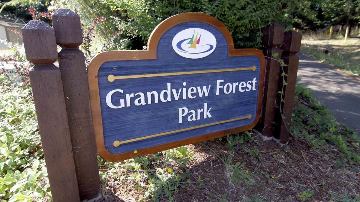 
Grandview Forest Park in Gig Harbor is currently closed because of an outbreak of laminated root rot affecting Douglas firs.
