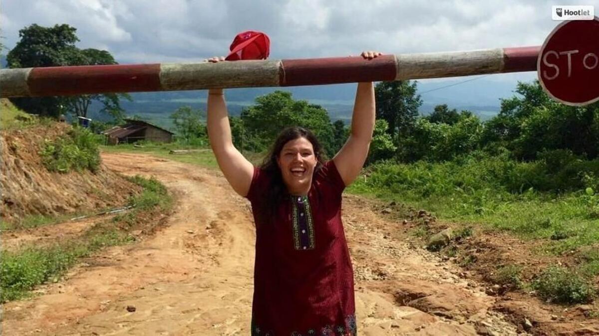Kiley Adams crossed the border into Myanmar in 2016. Adams, a Notre Dame student and Bellarmine Prep graduate, recently won a Fulbright grant to conduct research in India.