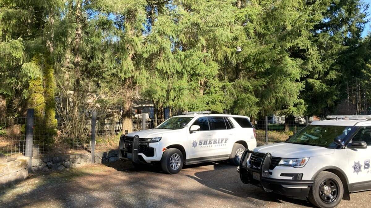 Pierce County Sheriff’s deputies responded Friday to a report from the Graham area of two senior citizens found dead with fatal gunshot wounds. (Pierce County Sheriff’s Office)