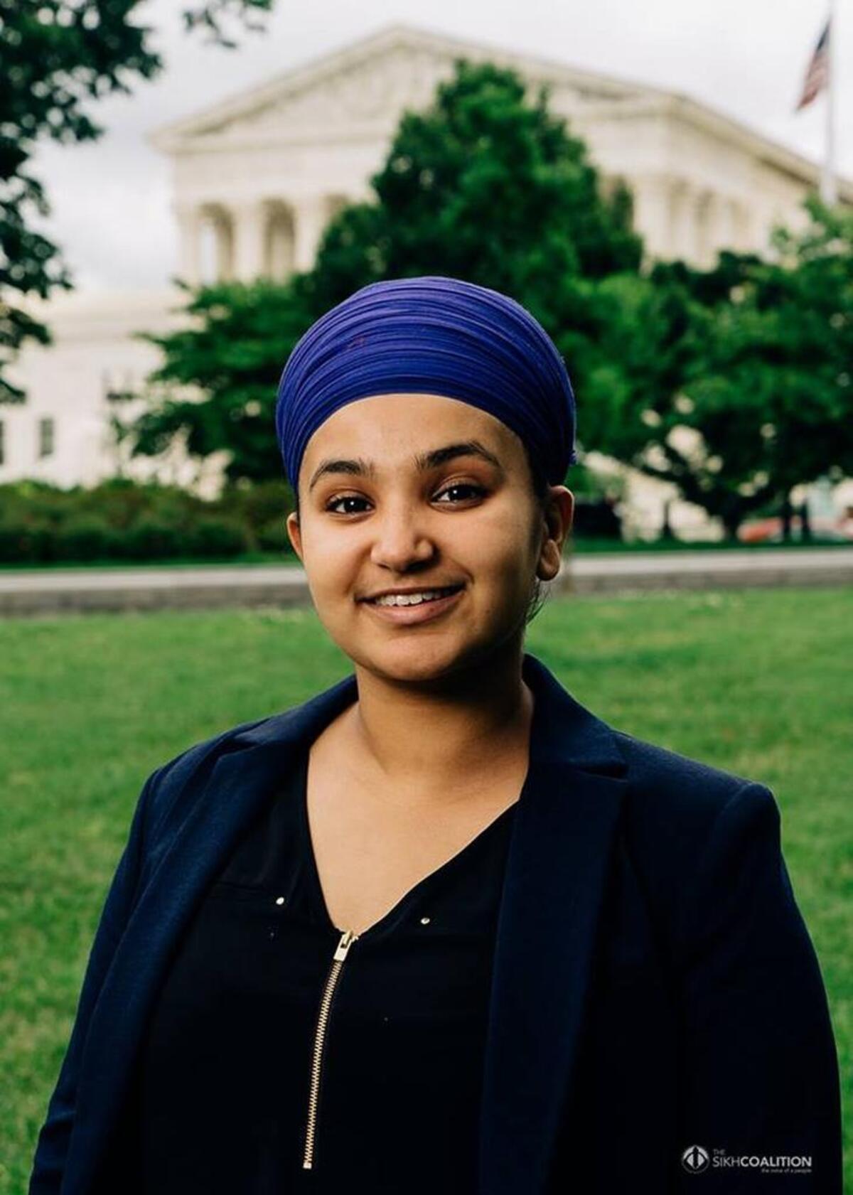 Sharn Kaur of the Kent Sikh community.