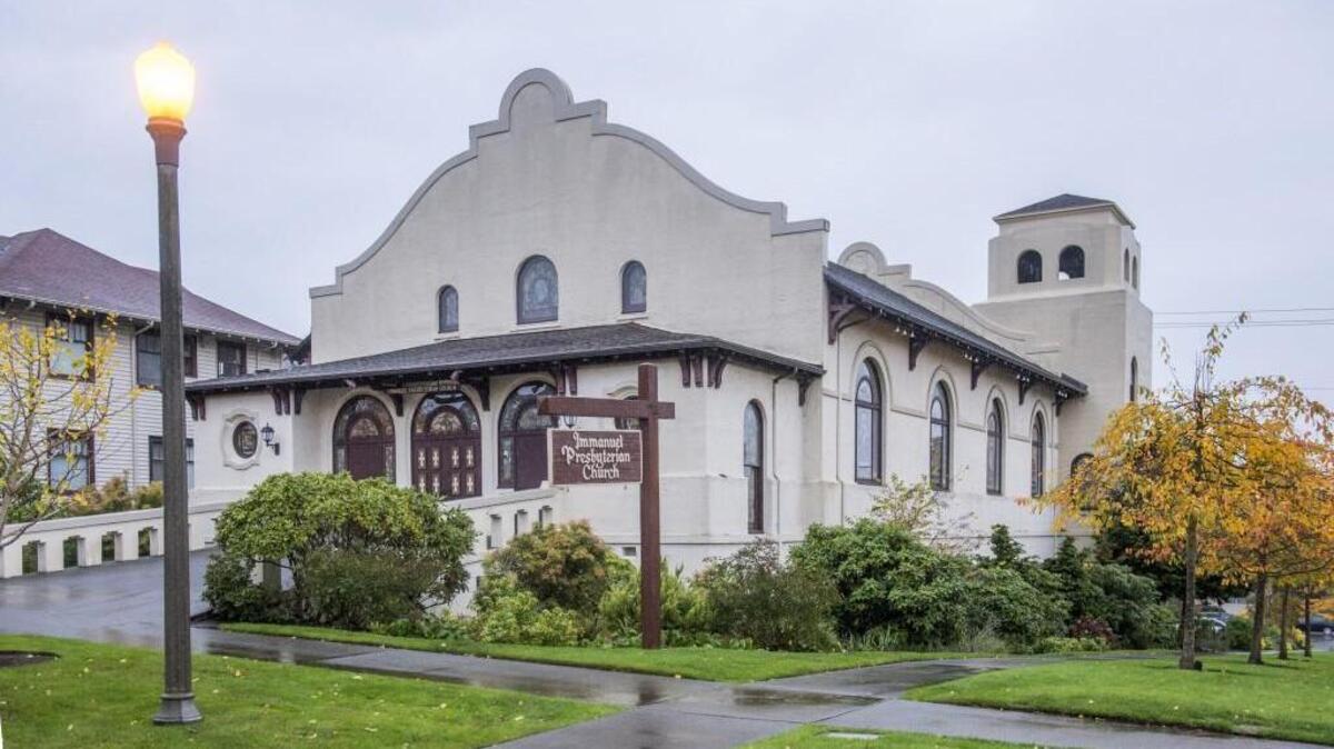 The trick-or-treater injured late Monday in north Tacoma attends the Prime Time program at Immanuel Presbyterian Church at North Ninth and J streets in Tacoma.