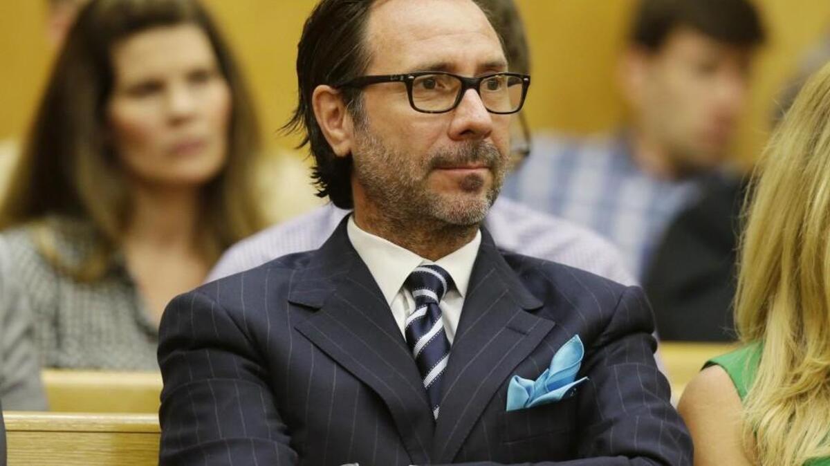 Tedd Wetherbee, listens during a hearing in Pierce County Superior Court, Friday, Aug. 29, 2014, in Tacoma, Wash. Wetherbee filed a lawsuit against Pierce County Jan. 7, 2016 alleging the County Council violated the law when it sought to ban marijuana businesses from Mountain Highway in east Pierce County because of the road’s designation as a scenic and recreational highway. Wetherbee and his business partner are in the process of opening their second retail marijuana store on the highway near Spanaway.