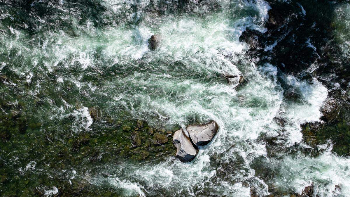 A body was found Aug. 27 at Lava Island Falls in Deschutes County, Oregon, deputies said.
