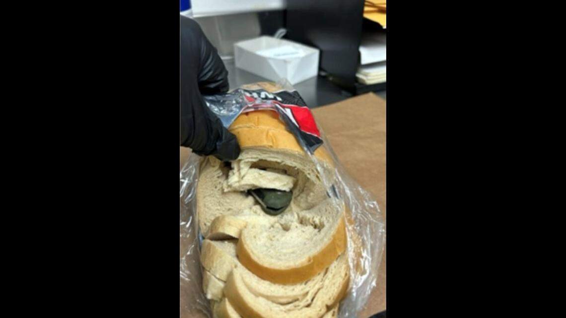 Transportation Security Administration officers found a knife concealed within a loaf of bread at Seattle-Tacoma International Airport, officials say.