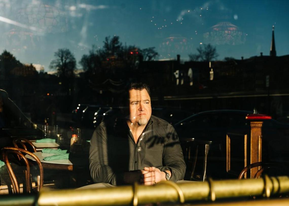 Luis Elizondo, who led the Pentagon effort to investigate UFOs until October, when he resigned to protest what he characterized as excessive secrecy and internal opposition to the program, at McGarvey's Bar in Annapolis, Md., Dec. 7, 2017. UFOs have been repeatedly investigated over the decades in the United States, including by the American military.