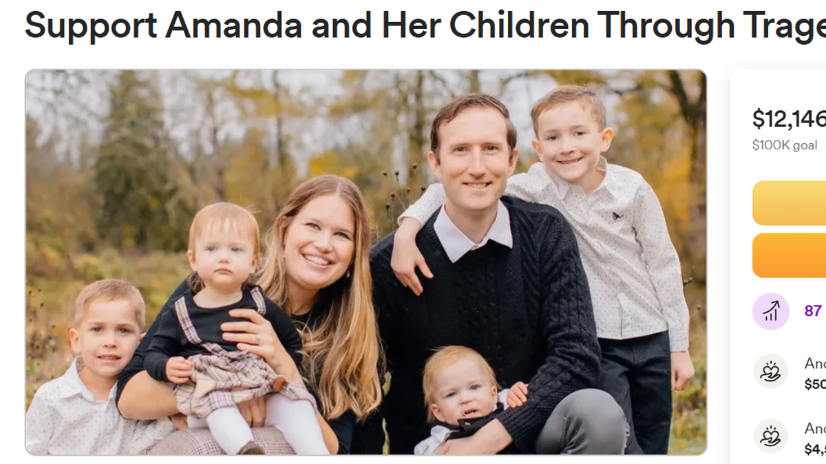 James Robert MacDonald, 33, died while hiking a trail in Mount Hood National Forest, deputies said. He was a husband and a father to four children.